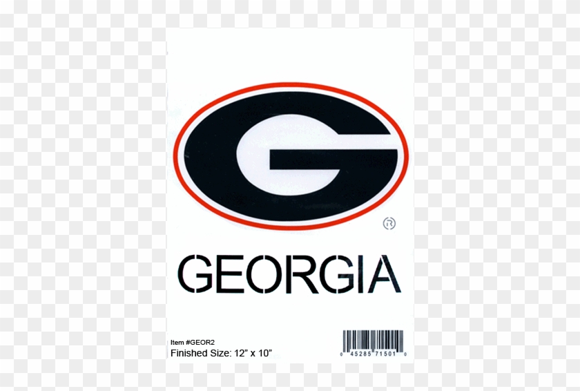 University Of Georgia Bulldogs Logo Stencil - Centon Classic Case Iphone 6 Plus, White Glossy, University #1321545