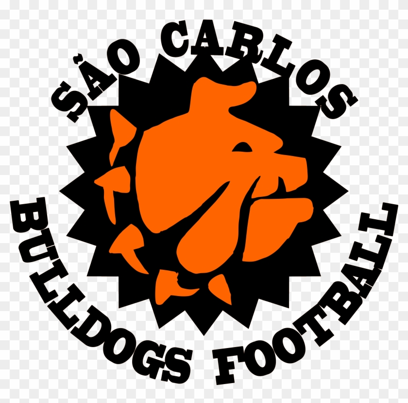 Bulldog Football Logo - Emblem #1321583