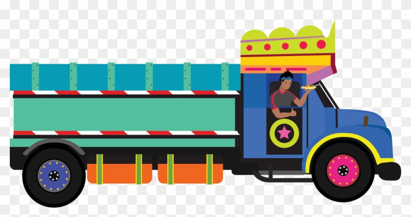 India Clipart Truck - Food Cart #1321589