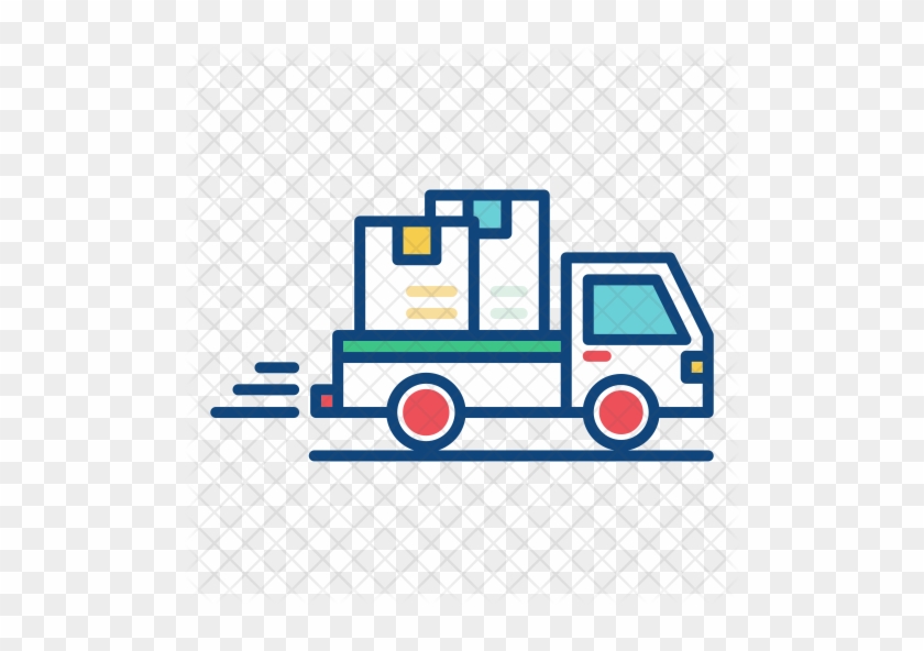 Delivery Truck Icon - Truck #1321596