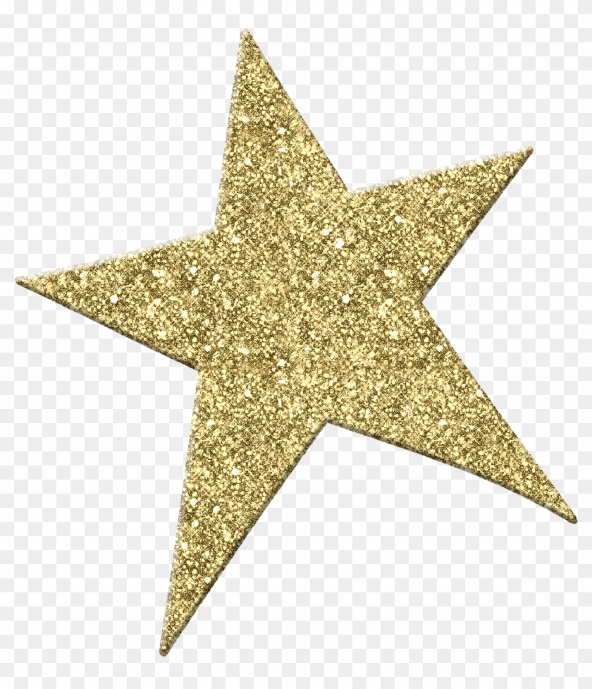 Gold Star Clipart Clipartfest - Transparent Background Glitter Star #1321724