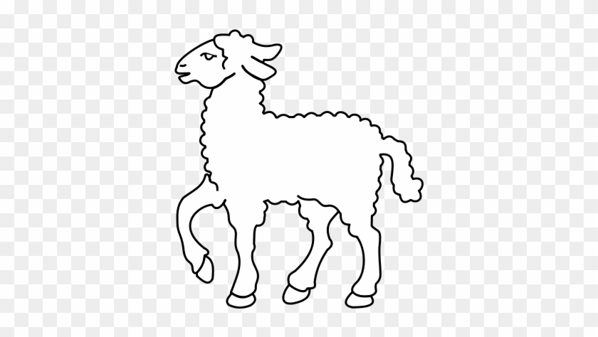 File - Meuble Mouton - Svg - Svg Heraldic Sheep #1321870