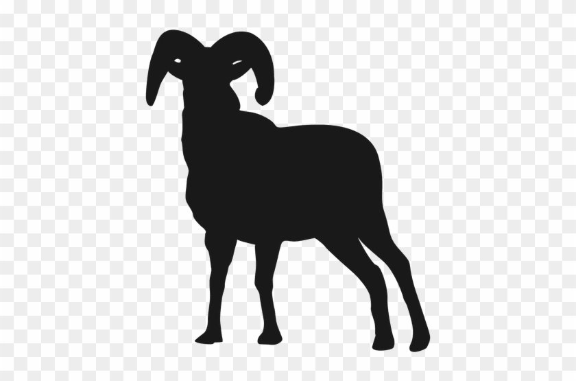 Goat Silhouette - Sheep #1321874