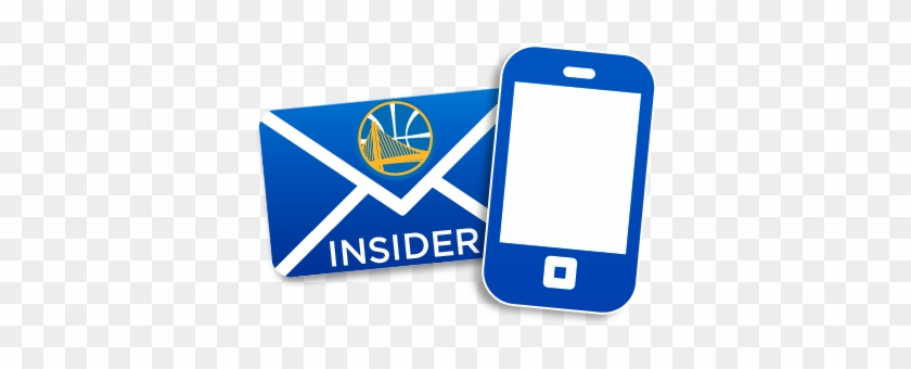 Warriors Insider - Mobile And Email Icon #1321924