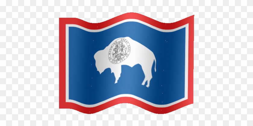 Nice Ohio State Flag Picture Animated Wyoming Flag - Wyoming Flag Gif #1321934