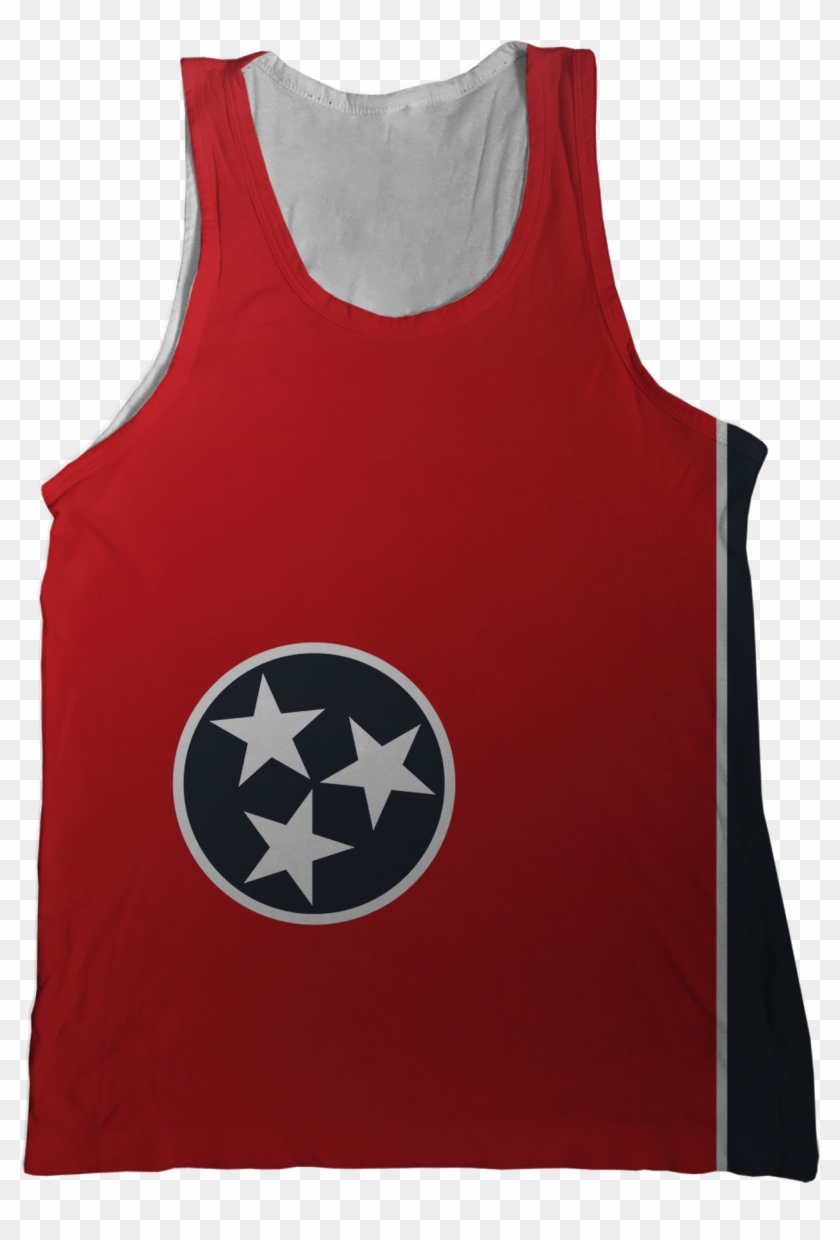 Tennessee State Flag Tank Top - Tennessee State Flag #1321956