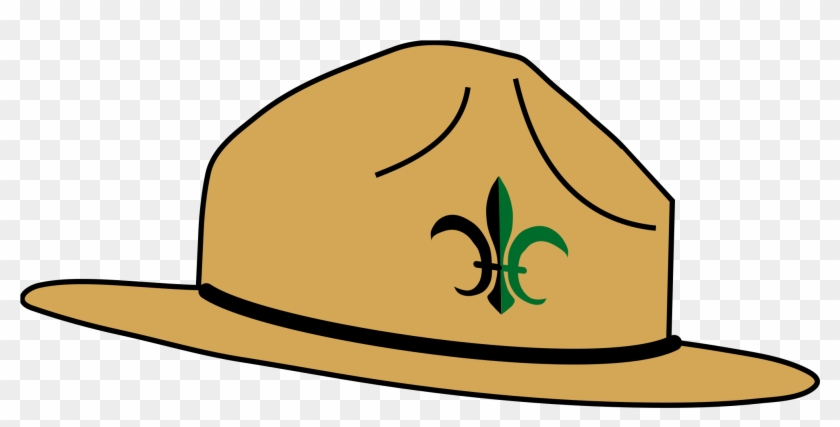 Open - Scout Hat Clipart #1321958
