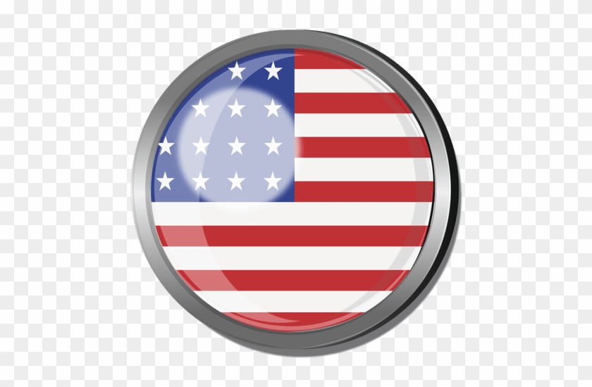 Usa Flag Badge - Flag Of The United States #1322000