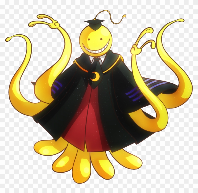 Fan Arta While Back I Decided To Try And Doodle Koro - Koro Sensei No Background #1322023
