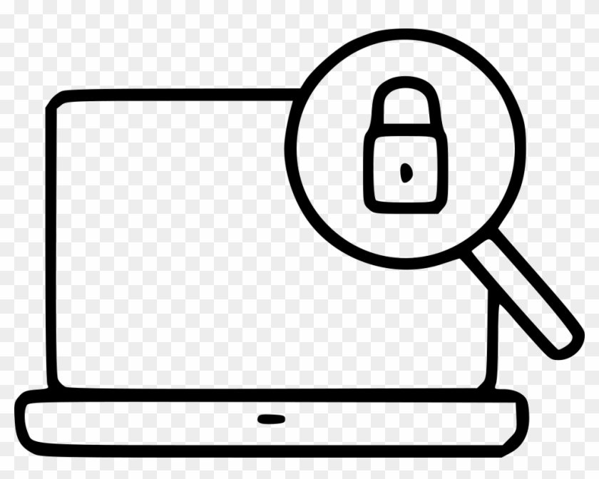 Laptop Magnifying Glass Lock Password Unlock Monitor - Laptop #1322050