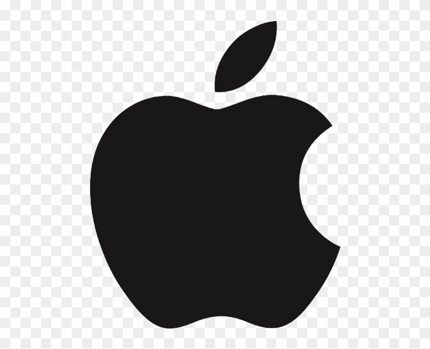 Safe - Apple Logo Black And White #1322101