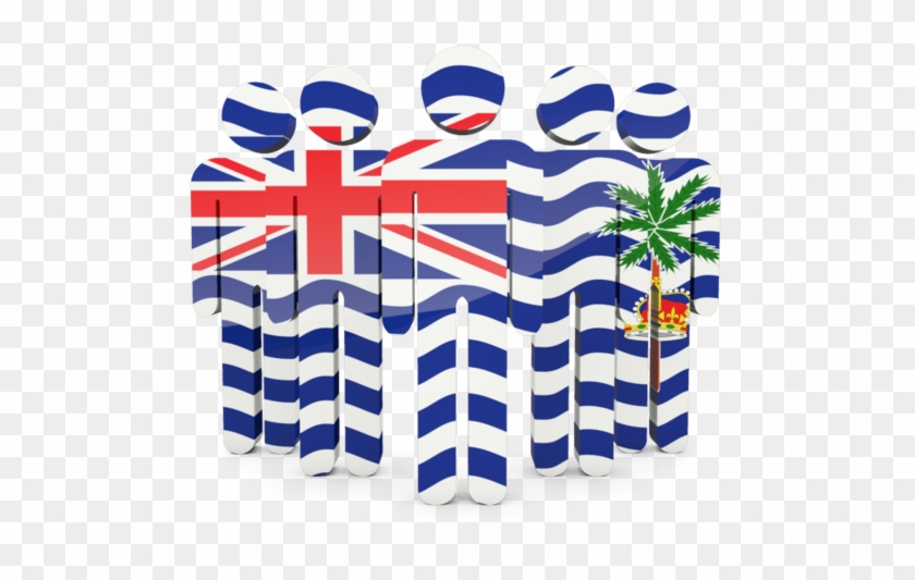Illustration Of Flag Of British Indian Ocean British - British Indian Ocean Territory People #1322166