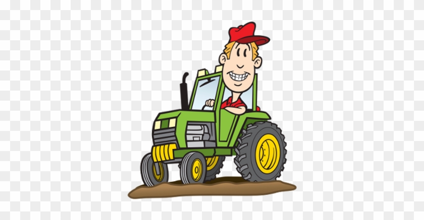 Tullamore Diecast And Model Show - Cartoon Farmer On Tractor #1322221