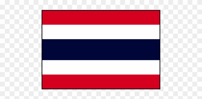 Drapeau Thaïlande - Flag With Red White And Blue Stripes #1322236
