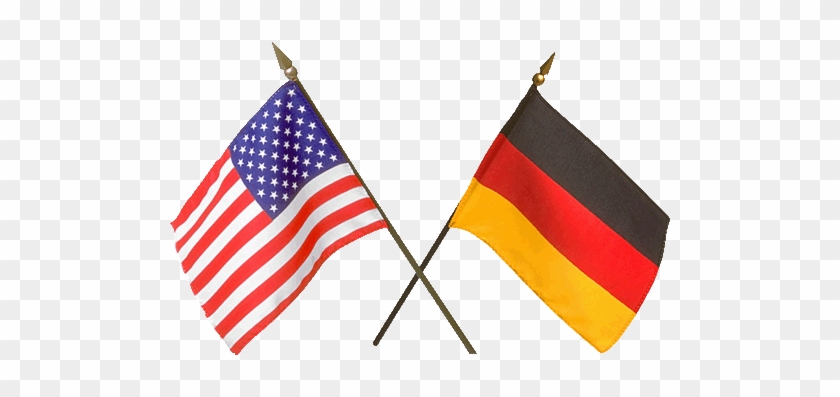 German American Flag Clip Art - Canada And Us Flag #1322251