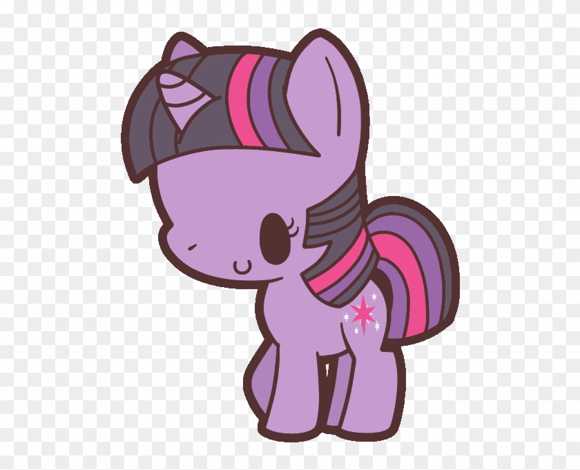 Twilight Sparkle Pinkie Pie Rainbow Dash Rarity Fluttershy - My Little Pony Chibi Twilight #1322289