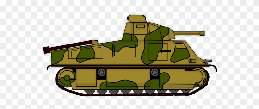 Military Tank Line Art - Clip Art #1322329