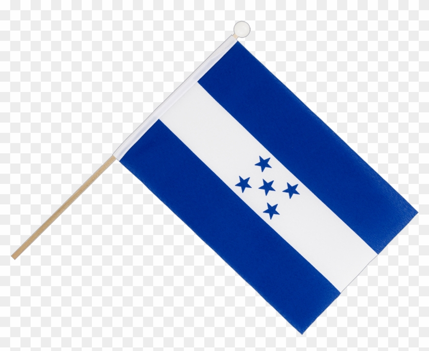 Hand Waving Flag 6x9" - Flag Of Honduras #1322341