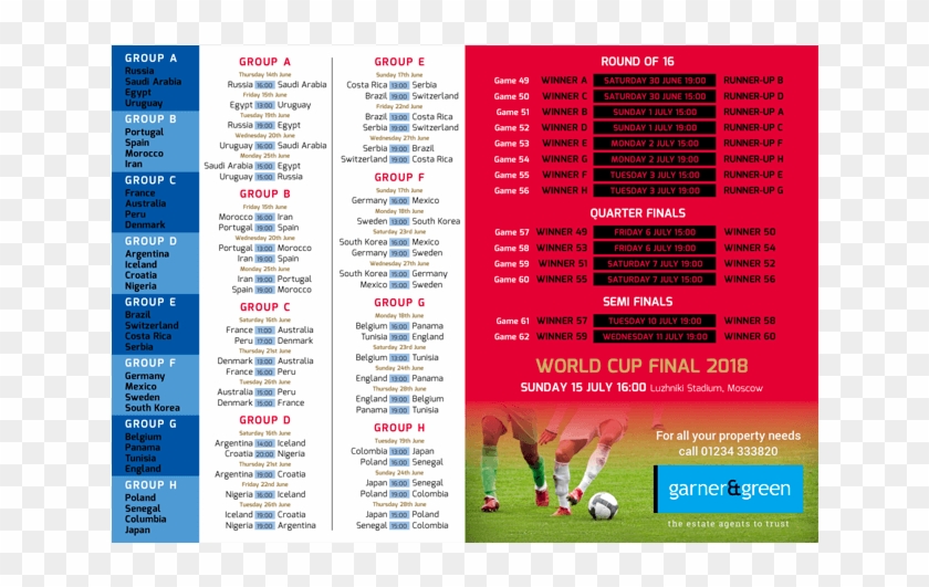 World Cup 2018 Fixtures - 2018 World Cup #1322356