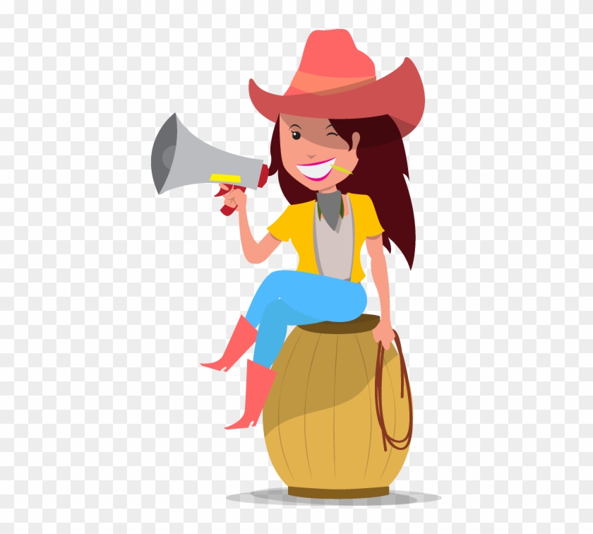 We Put Our Big Boots & Take Your Brand Higher & Louder - Cartoon #1322407