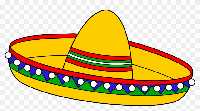 Colorful Mexican Sombrero Hat Free Clip Art Clipart - Cinco De Mayo Golf #1322818