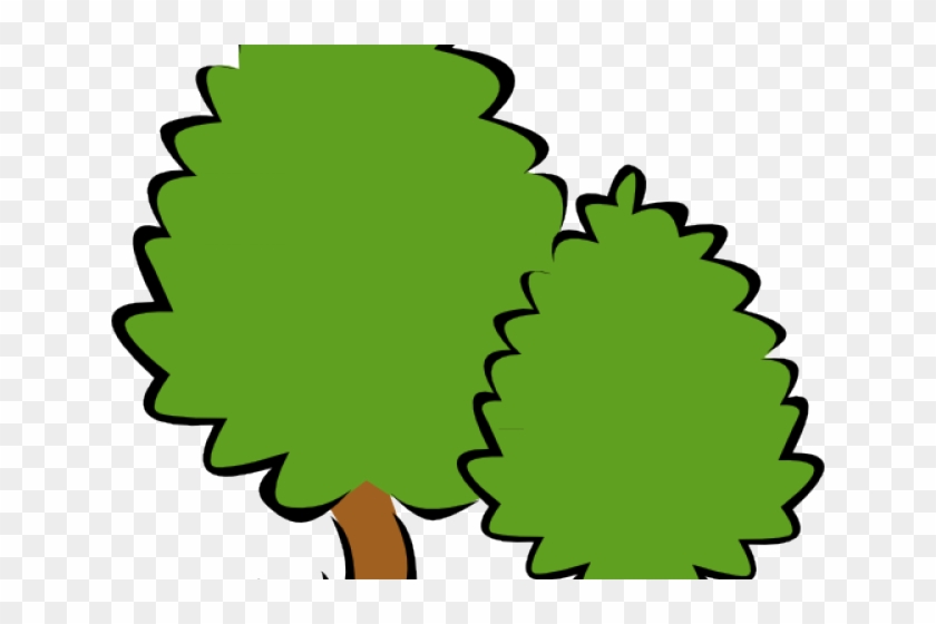 Shrub Bushes Clipart Short Tree - Bushes Clipart #1322816