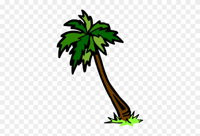 Palm Tree Clipart Windy - Palm Tree Clip Art Gif #1322826
