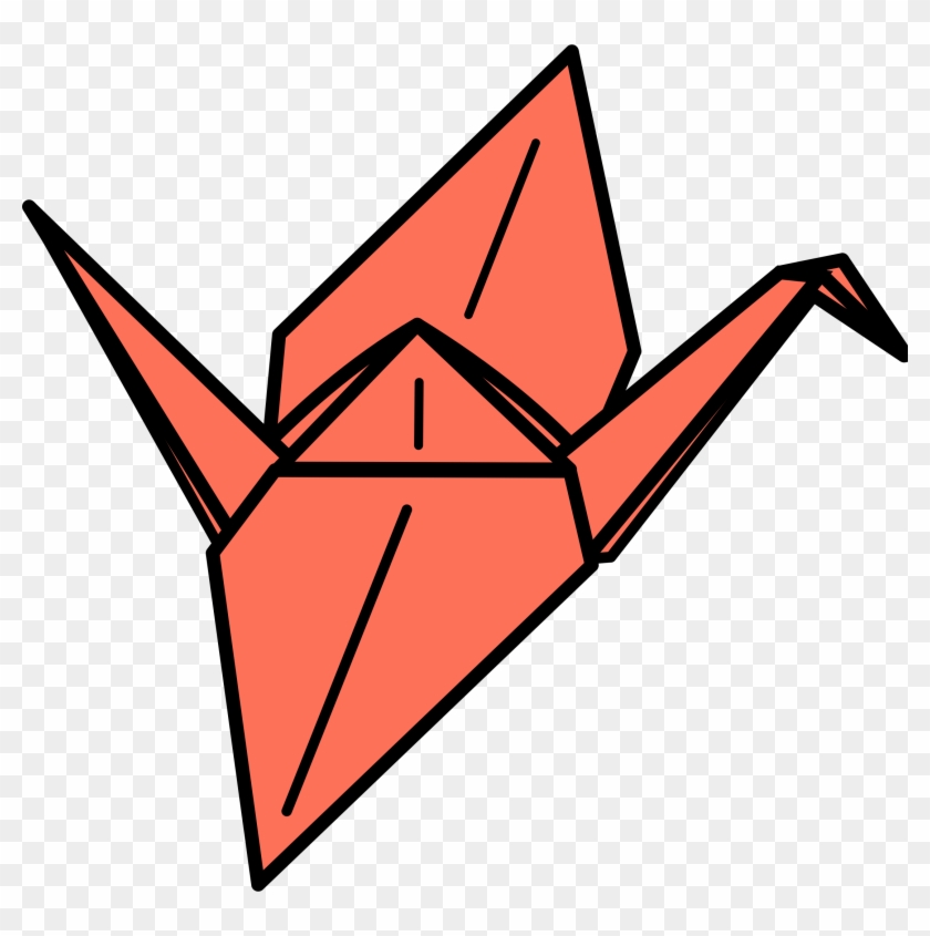 Origami Crane - Origami Crane Clipart #1322907