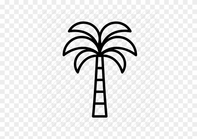 Egyptian Clipart Palm Tree - Illustration #1322919