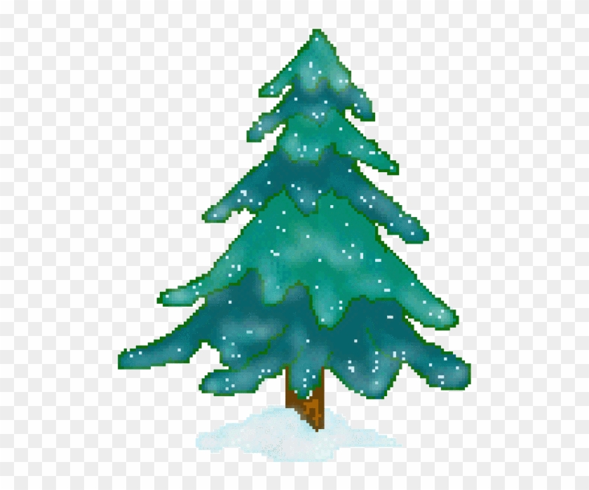 Pine Clipart Snow Tree - Christmas Tree Clip Art Snow #1322940