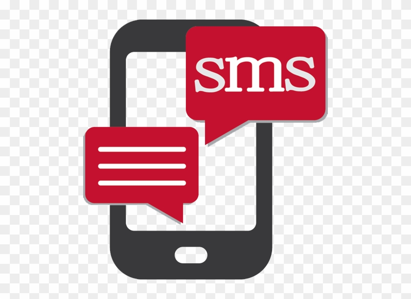 Sms Icon Png Red #1323115