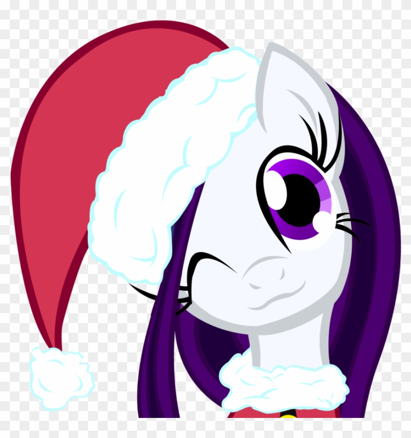 Dark Chiami In A Santa Hat By Hunterz263 - Pony Friendship Is Magic Christmas #1323158