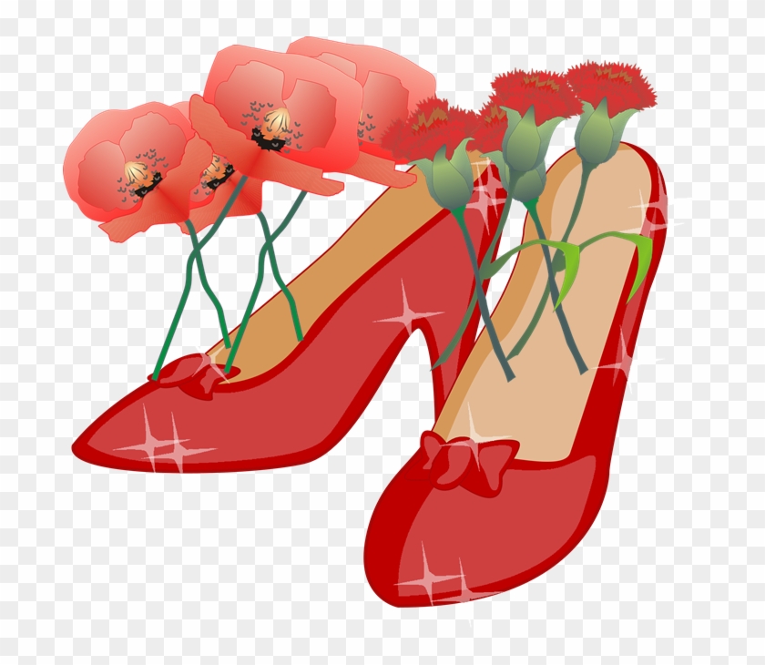 Giving To Receive - Ruby Slippers Clipart #1323193