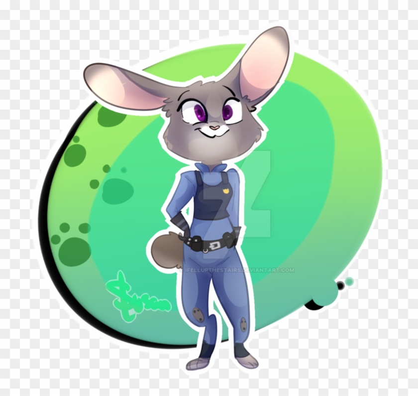 Judy Hopps Sticker Design By Ifellupthestairs - Cartoon #1323233