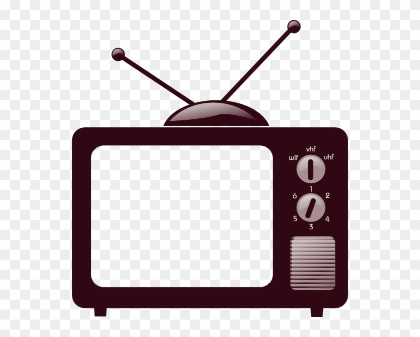 Pin Old Tv Clipart - Old School Television Clip Art #1323298