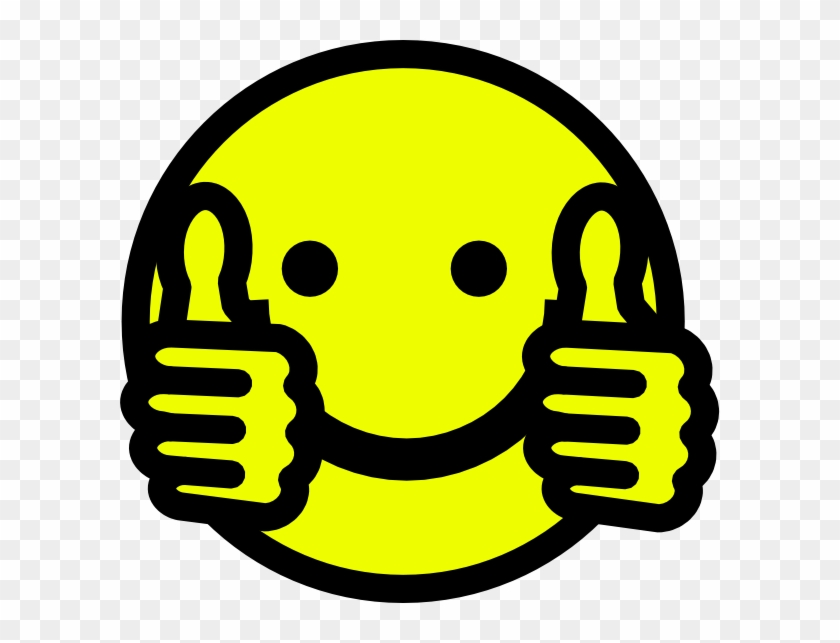 Thumbs Up Smiley Clip Art At Clker Com Vector Clip - Smiley #1323325