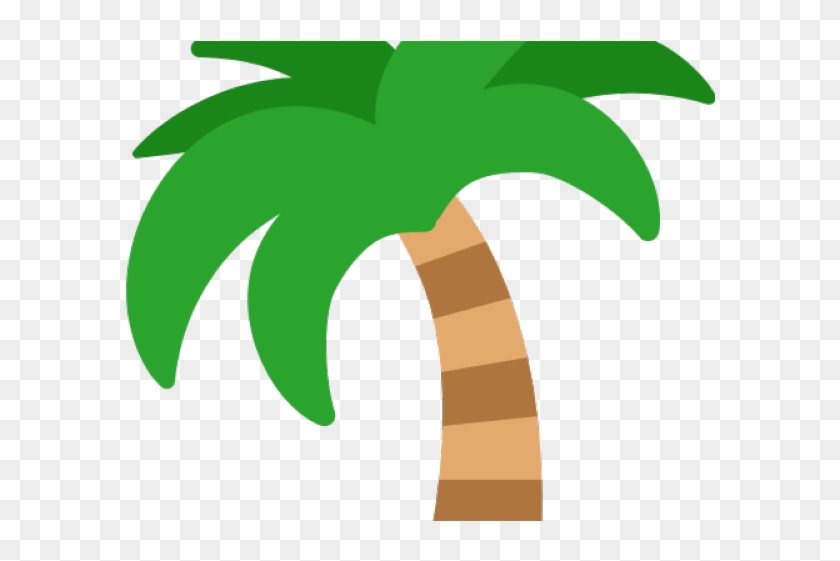 Palm Tree Clipart Emoji - Palm Tree Emoji Transparent Background #1323384