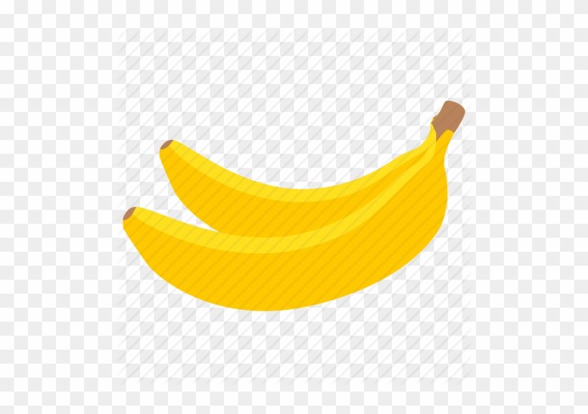 Bananas Icon Clip Art Free Vector / 4vector - Banana Icon Png #1323442
