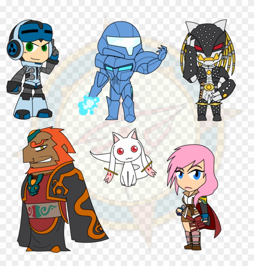 Assorted Chibis - Cartoon #1323469