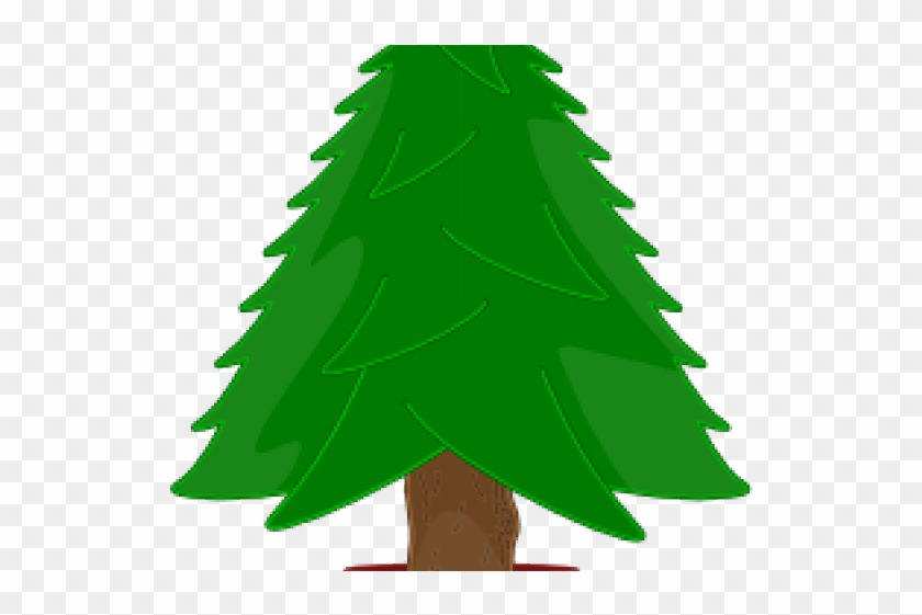 Pine Tree Clipart Blank - Christmas Tree Clip Art #1323618