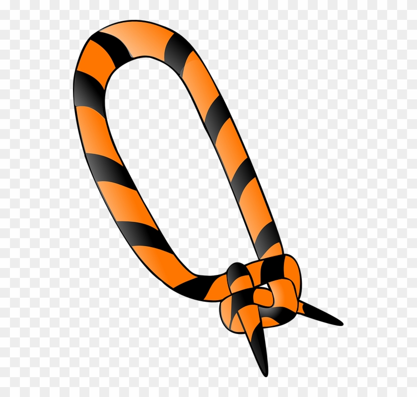 Orange Snake Cliparts 13, Buy Clip Art - Scout Scarf Png #1323730