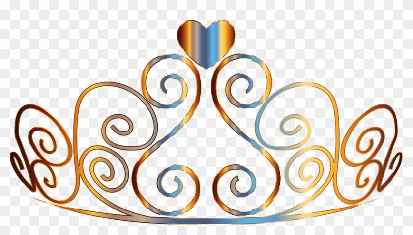 Gold Princess Tiara Clip Art #1323755