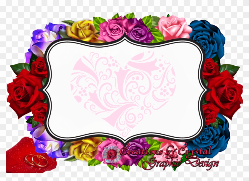 Wedding Cbycgraphicdesign Custom Borders Floral, Creations - Border Designs Flowers Cut Outs #1323759