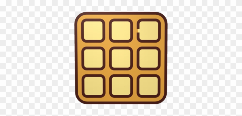 Waffle Clipart Square Waffle - Square Waffle Clipart #1323782