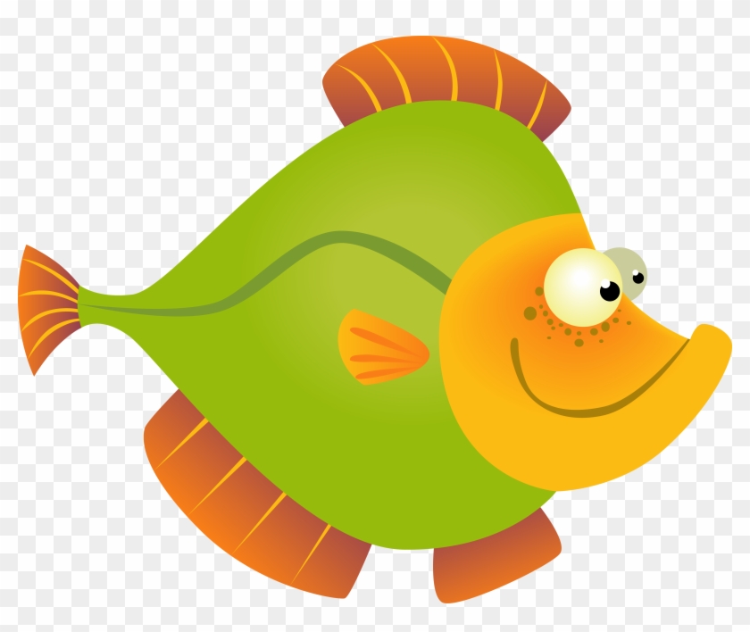 Fish Drawing Sea Clip Art - Рыбка Рисунок Пнг #1323906