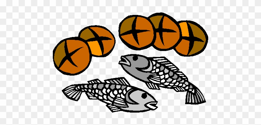 Loaves And Fishes Clipart #1324012