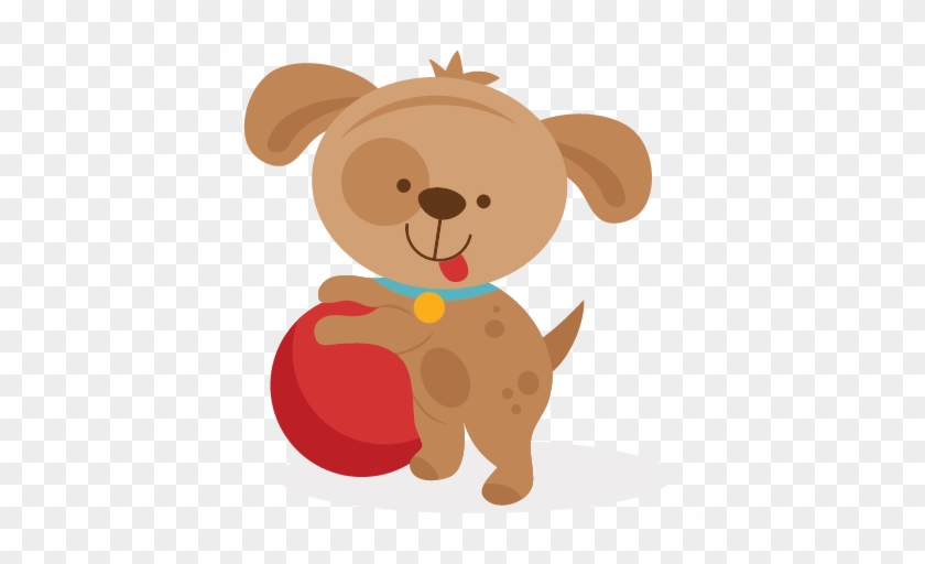 Adorable Clipart Brown Puppy - Cricut #1324017