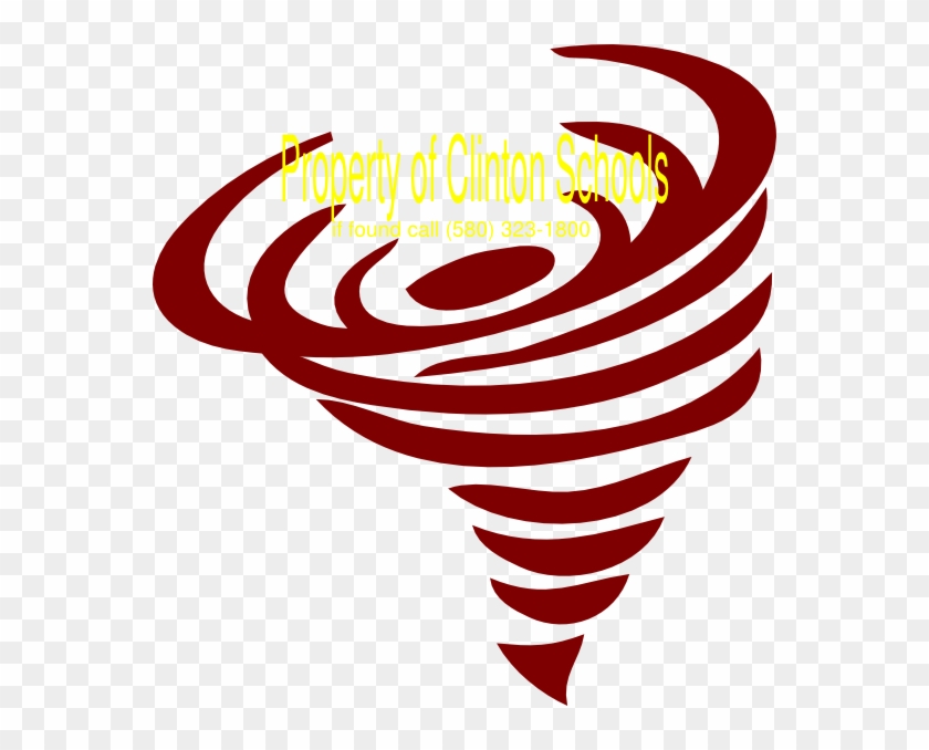 Clinton Tornado-contact Clip Art At Clker - Tornado Clip Art #1324276