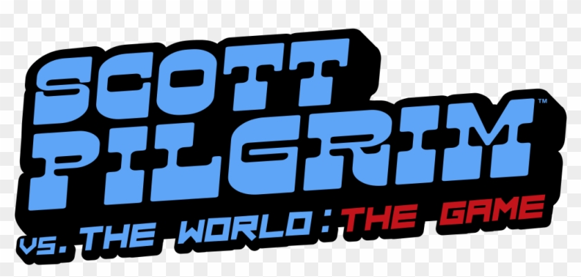 Scott Pilgrim Vs The World The Game Wordmark - Scott Pilgrim Logo Png #1324357