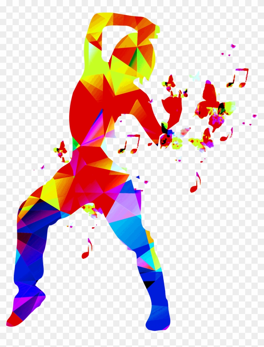 Art Zumba Butterfly Talent Academy Dance Clip Art - Zumba Clipart Png #1324457